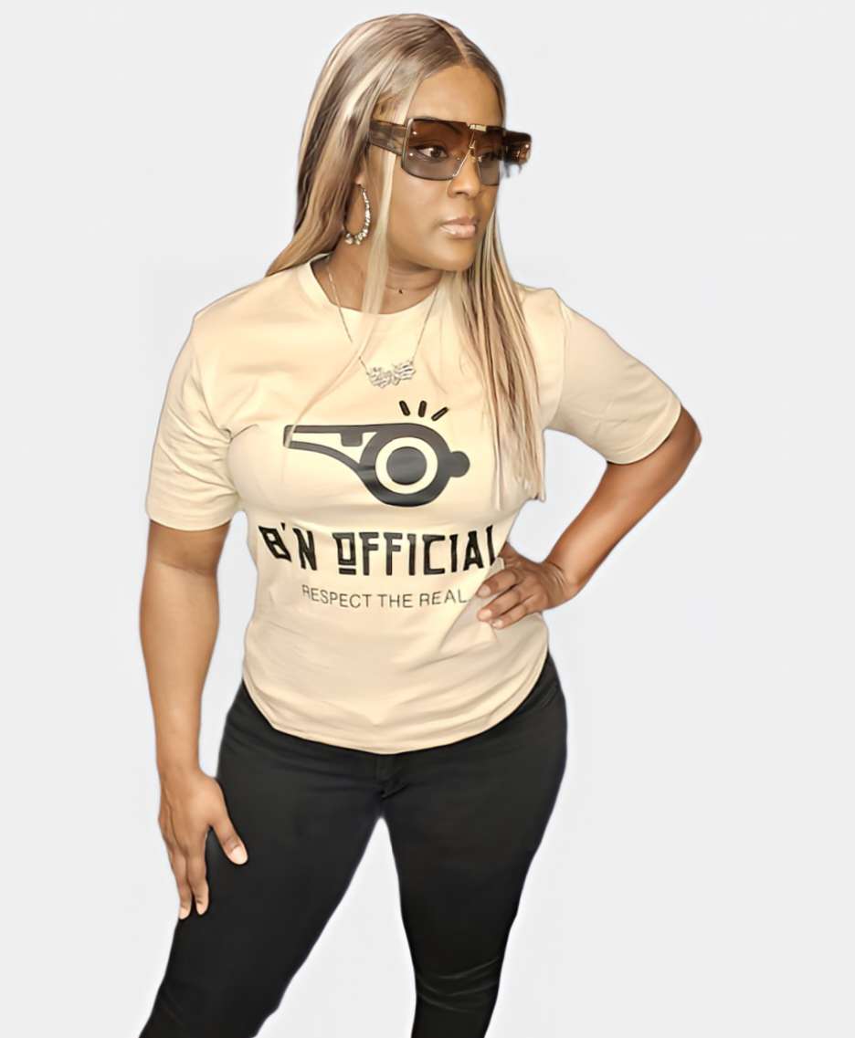 B'N Official short sleeve shirt w/ ref logo