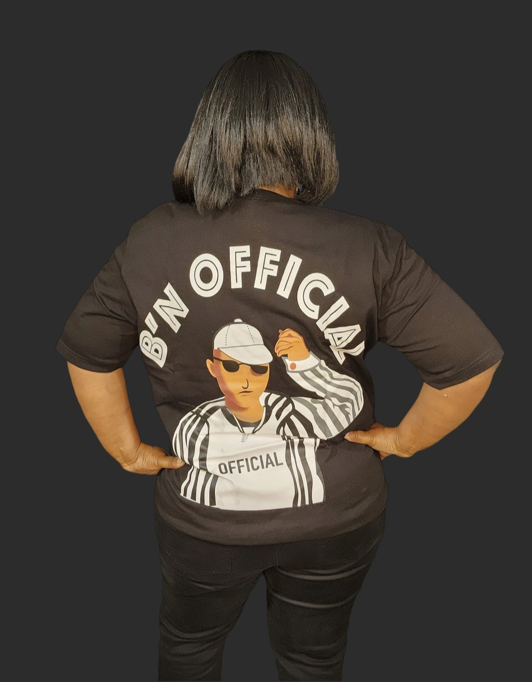B'N Official short sleeve shirt w/ ref logo